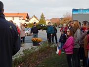 100.výročí vzniku Československé republiky - výsadba stromů Alej republiky na Vlkavě